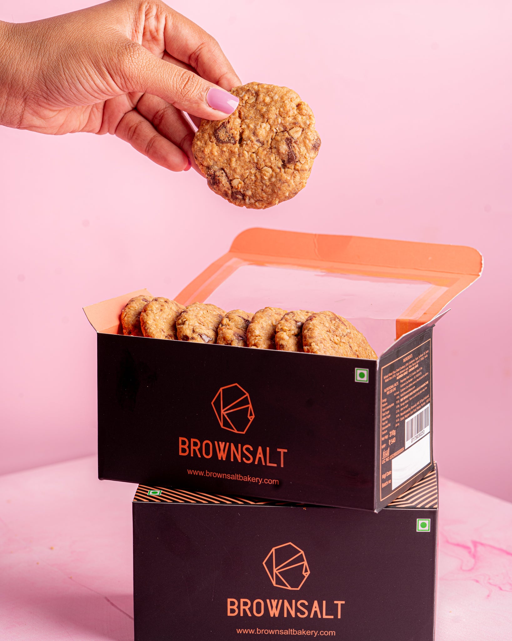Signature Chocolate and Oatmeal Cookies - Brownsalt Bakery